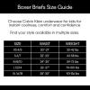 imageCalvin Klein Boys Modern Cotton Boxer Briefs 5 PackBlackGreyWhiteIndigoNavy