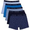 imageCalvin Klein Boys Modern Cotton Boxer Briefs 5 PackIndigo CalvinBlack IrisAshley BlueCaptains BlueSkyway