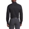 imageCalvin Klein Mens Regular Fit Non Iron Herringbone Spread Collar Dress ShirtBlack