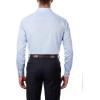 imageCalvin Klein Mens Regular Fit Non Iron Herringbone Spread Collar Dress ShirtBlue
