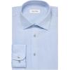 imageCalvin Klein Mens Regular Fit Non Iron Herringbone Spread Collar Dress ShirtBlue