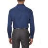 imageCalvin Klein Mens Regular Fit Non Iron Herringbone Spread Collar Dress ShirtBlue Velvet