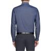 imageCalvin Klein Mens Regular Fit Non Iron Herringbone Spread Collar Dress ShirtSmokey Blue