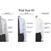 imageCalvin Klein Mens Regular Fit Non Iron Herringbone Spread Collar Dress ShirtSmokey Blue