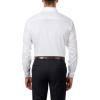 imageCalvin Klein Mens Regular Fit Non Iron Herringbone Spread Collar Dress ShirtWhite