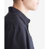 imageCalvin Klein Mens Solid Pocket ButtonDown Short Sleeve Easy ShirtBlack Beauty