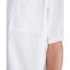 imageCalvin Klein Mens Solid Pocket ButtonDown Short Sleeve Easy ShirtBrilliant White
