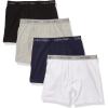 imageCalvin Klein Boys Underwear Four Pack Boxer Brief Value PackBlack Iris Pack