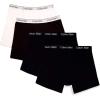 imageCalvin Klein Boys Underwear Four Pack Boxer Brief Value PackBlack White Basics