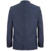 imageCalvin Klein Boys Blazer Suit Jacket 2 Single Breasted Closure Buttoned Cuffs ampamp Front Flap PocketsBlue