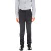 imageCalvin Klein Boys Flat Suit Dress Pant Straight Leg Fit ampamp Hemmed Bottom Belt Loops ampamp Functional Front PocketsBlack
