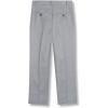 imageCalvin Klein Boys Flat Suit Dress Pant Straight Leg Fit ampamp Hemmed Bottom Belt Loops ampamp Functional Front PocketsLight Grey