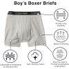 imageCalvin Klein Boys Modern Cotton Boxer Briefs 5 PackBlackHeatherCamoRedStripe
