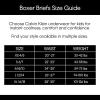 imageCalvin Klein Boys Modern Cotton Boxer Briefs 5 PackWhiteBlue LogoGreyBlue IconBlue