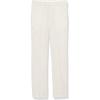 imageCalvin Klein Boys Flat Suit Dress Pant Straight Leg Fit ampamp Hemmed Bottom Belt Loops ampamp Functional Front PocketsCream Heathered