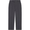 imageCalvin Klein Boys Flat Suit Dress Pant Straight Leg Fit ampamp Hemmed Bottom Belt Loops ampamp Functional Front PocketsTech Ebony Performance