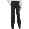 imageCalvin Klein Boys Flat BiStretch Dress Pant Straight Leg Fit Belt Loops ampamp Front PocketsBlack