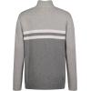 imageCalvin Klein Boys Half Zip Pullover Sweater Ribbed Neckline ampamp Logo DetailingGrey Heather