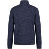 imageCalvin Klein Boys Half Zip Pullover Sweater Ribbed Neckline ampamp Logo DetailingTanzanite