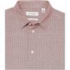 imageCalvin Klein Boys Long Sleeve Patterned Dress Shirt Buttondown Style With Cuffs ampamp Shirttail HemRed