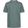 imageCalvin Klein Boys Short Sleeve Micro Pique Solid Polo Button Closure Soft ampamp ComfortableArctic