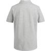 imageCalvin Klein Boys Short Sleeve Micro Pique Solid Polo Button Closure Soft ampamp ComfortableClassic Grey