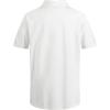 imageCalvin Klein Boys Short Sleeve Micro Pique Solid Polo Button Closure Soft ampamp ComfortableClassic White
