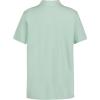 imageCalvin Klein Boys Short Sleeve Micro Pique Solid Polo Button Closure Soft ampamp ComfortableMisty Jade