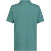 imageCalvin Klein Boys Short Sleeve Micro Pique Solid Polo Button Closure Soft ampamp ComfortableTeal