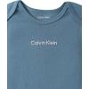 imageCalvin Klein babyboys 4piece Set With Long Sleeve Tee ampamp Pants Ultrasoft Beanie ampamp Socks IncludedCoronet Blue