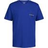 imageCalvin Klein Boys Short Sleeve Pocket Logo Crew Neck TShirt Soft Comfortable Relaxed FitSurf the Web