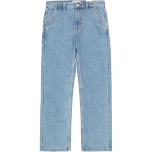 imageCalvin Klein Jeans Boys Utility Denim Jeans 4Pocket Style ampamp Zipper ClosureY2k Stone