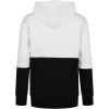 imageCalvin Klein Boys Long Sleeve Pullover Fleece HoodieColorblock WhiteBlack