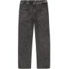 imageCalvin Klein Boys Pullon Stretch Denim Jeans 4Pocket Style ampamp Drawstring ClosureCharcoal Acid