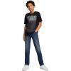 imageCalvin Klein Boys Short Sleeve Legacy Graphic Crew Neck TShirtBig Stipple Black