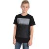 imageCalvin Klein Boys Short Sleeve Legacy Graphic Crew Neck TShirtBig Stipple Black