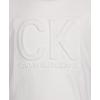 imageCalvin Klein Boys Short Sleeve Legacy Graphic Crew Neck TShirtDeboss White