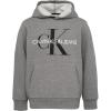 imageCalvin Klein Boys Long Sleeve Pullover Fleece HoodieGrey Eb41
