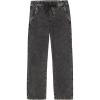 imageCalvin Klein Boys Pullon Stretch Denim Jeans 4Pocket Style ampamp Drawstring ClosureCharcoal Acid