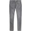 imageCalvin Klein Boys Skinny Fit Stretch Denim Jeans 5Pocket Style Zipper Fly ampamp Button ClosureClassic Concrete