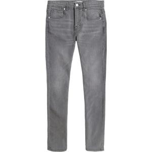 imageCalvin Klein Boys Skinny Fit Stretch Denim Jeans 5Pocket Style Zipper Fly ampamp Button ClosureClassic Concrete