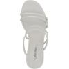 imageCalvin Klein Womens Jayla Sandal White Patent 140 10