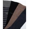 imageCalvin Klein Mens Crew Socks  4 Pack Lightweight Combed Cotton Blend Dress Socks  Breathable Socks for Men 712Dark Denim Multi