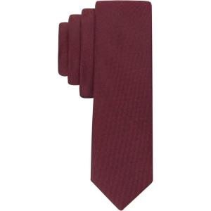 imageCalvin Klein Mens X Liquid Luxe Solid NecktieRed Luxe