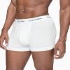 imageCalvin Klein Mens Cotton Stretch 5pack Trunk2 Black  2 White  1 Grey Heather