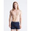 imageCalvin Klein Mens Cotton Stretch 7Pack Trunk3 Black  2 Blue Shadow  2 Cobalt Water