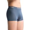 imageCalvin Klein Mens Ultra Soft Modern Modal TrunkBlack  Troposphere  Hemisphere Blue