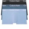 imageCalvin Klein Mens Ultra Soft Modern Modal TrunkBlack  Troposphere  Hemisphere Blue