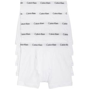 imageCalvin Klein Mens Cotton Stretch 5pack Trunk5 White