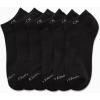 imageCalvin Klein Girls Socks  Cushion No Show Ankle Socks 6 PairsBlack